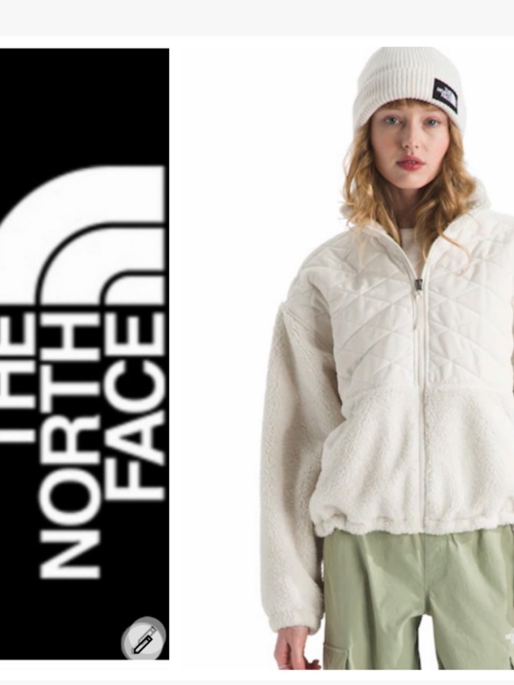 NWT The North Face Cabin Fleece Full Zip